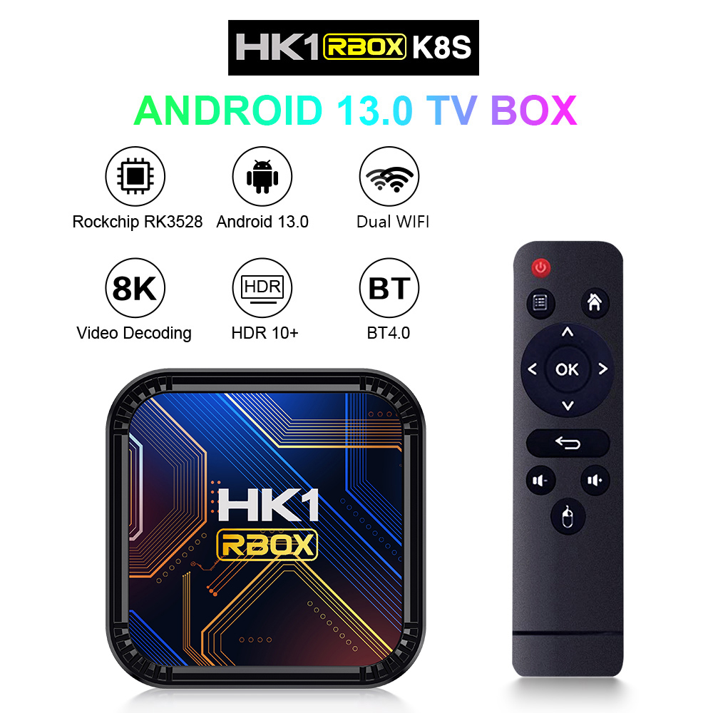 HK1 K8S Android 13 TV Box Rock - огляд і ціна Radxa Rock 5B 16Gb