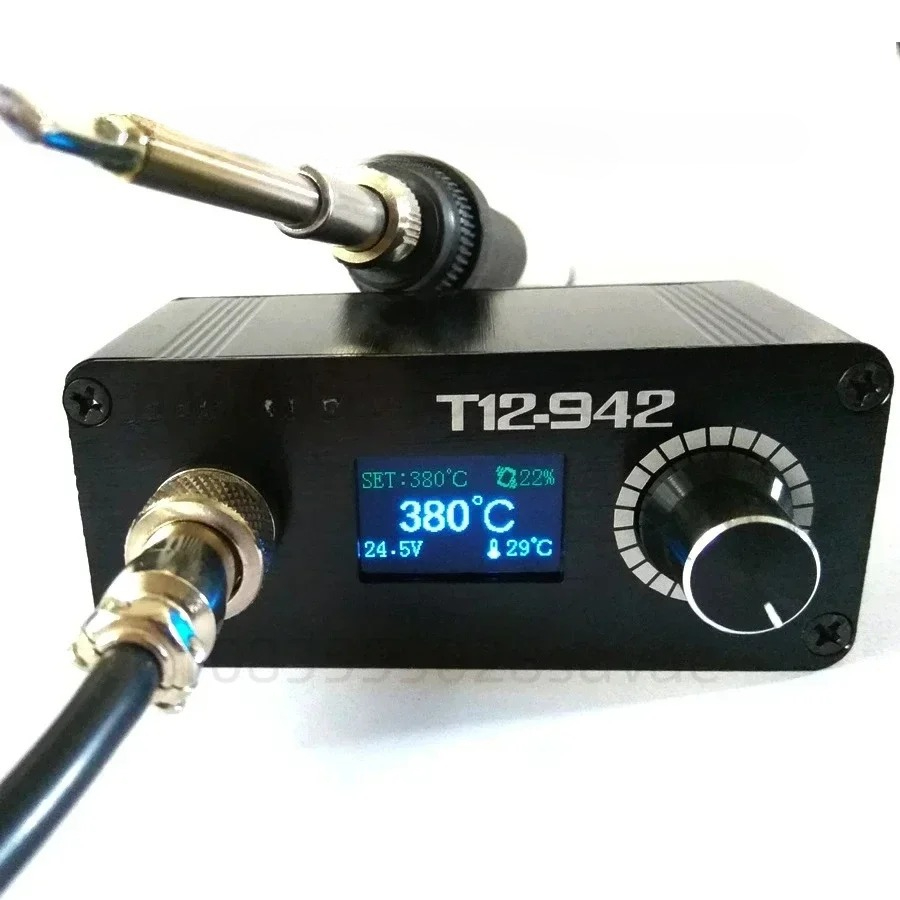 MINI T12 STC OLED Digital Sold - огляд і ціна Soldering Station T12 Oled